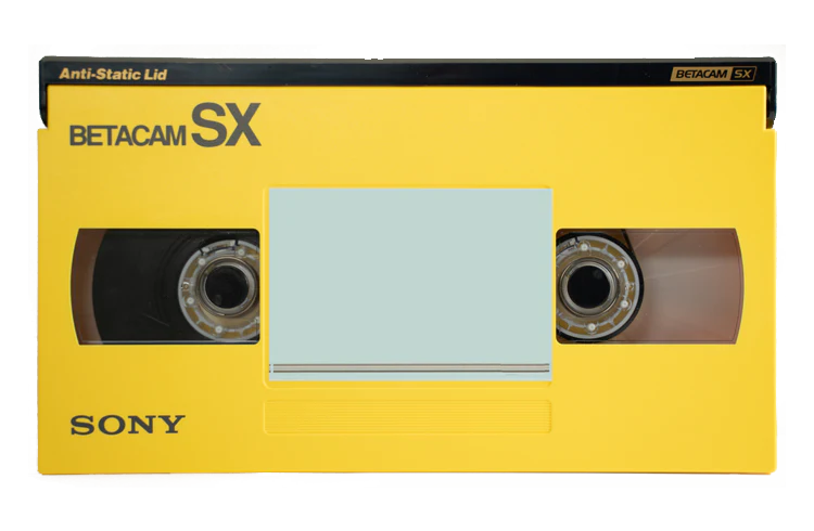 Betacam SX professional videotape