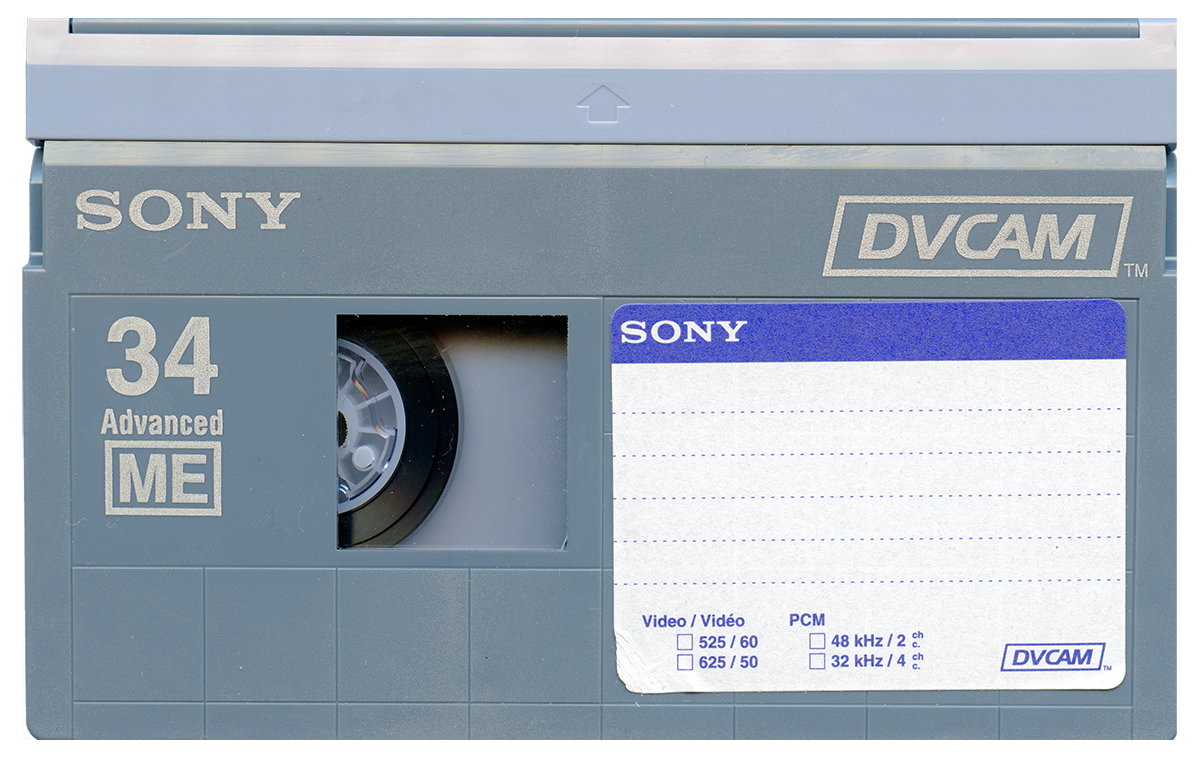 DVCAM professional videotape