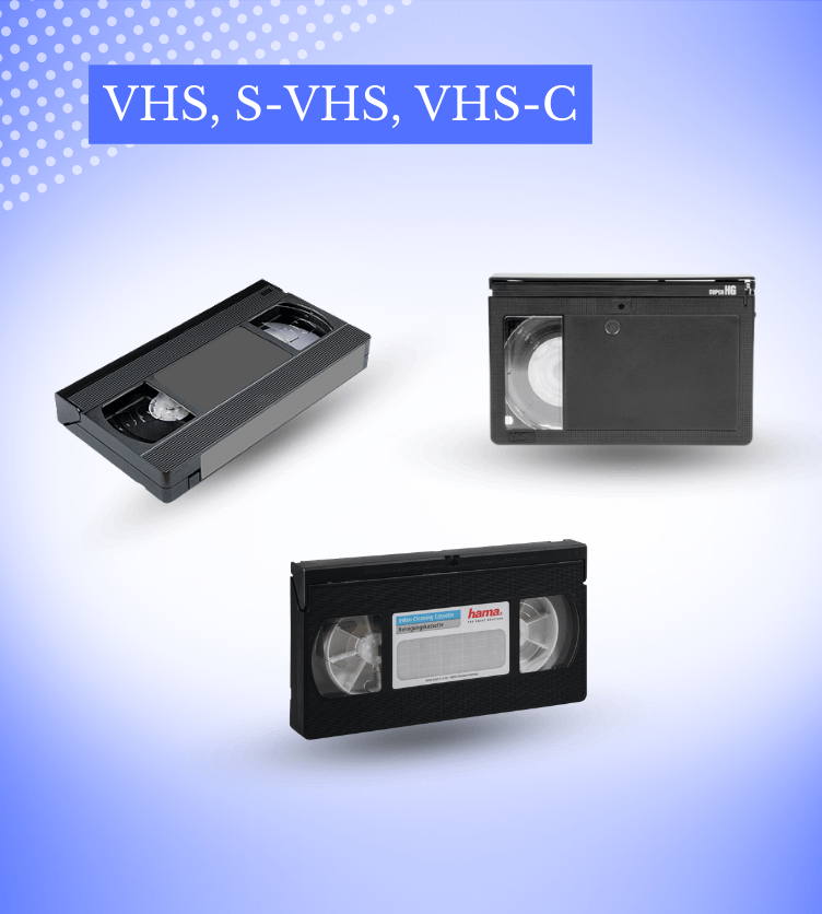 Transfer VHS, S-VHS, VHS-C